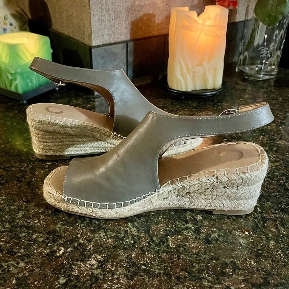 Journee Crew Espadrille Wedge Sandal